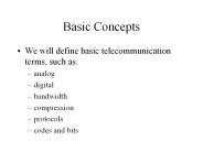 Basic Concepts