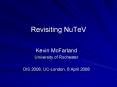 Revisiting NuTeV PowerPoint PPT Presentation