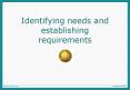 Identifying needs and establishing requirements PowerPoint PPT Presentation