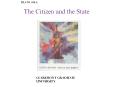 The Citizen and the State PowerPoint PPT Presentation
