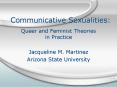 Communicative Sexualities: PowerPoint PPT Presentation