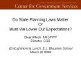 Notes on Planning Statute Reform in the United States: Guideposts for the Road Ahead PowerPoint PPT Presentation