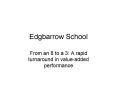 Edgbarrow School PowerPoint PPT Presentation