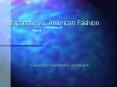 Japanese vs' American Fashion PowerPoint PPT Presentation