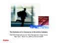 The Evolution of e-Commerce in the Airline Industry PowerPoint PPT Presentation