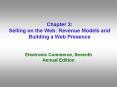 Chapter 3: Selling on the Web: Revenue Models and Building a Web Presence PowerPoint PPT Presentation