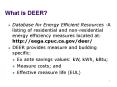 What is DEER? PowerPoint PPT Presentation