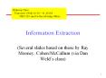 Information%20Extraction PowerPoint PPT Presentation