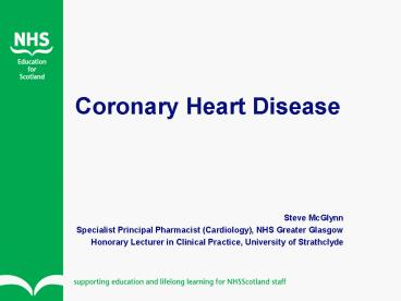 Coronary Heart Disease