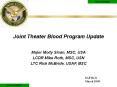 Joint Theater Blood Program Update PowerPoint PPT Presentation