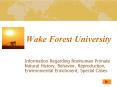 Wake Forest University PowerPoint PPT Presentation