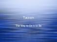 Taoism PowerPoint PPT Presentation
