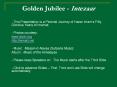 Golden Jubilee - Intezaar PowerPoint PPT Presentation