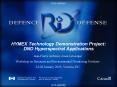 HYMEX Technology Demonstration Project: DND Hyperspectral Applications PowerPoint PPT Presentation