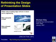 Rethinking the Design of Presentation Slides