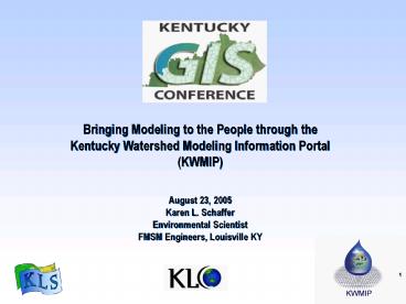 Application of Regression Classification within the KLS Project'