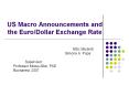 US Macro Announcements and the Euro/Dollar Exchange Rate PowerPoint PPT Presentation