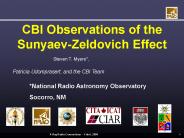 CBI Observations of the Sunyaev-Zeldovich Effect