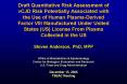Draft Quantitative Risk Assessment of PowerPoint PPT Presentation