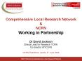 Comprehensive Local Research Network PowerPoint PPT Presentation