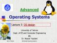 Advanced  Operating Systems PowerPoint PPT Presentation