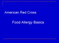 American Red Cross PowerPoint PPT Presentation