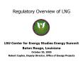 Regulatory Overview of LNG PowerPoint PPT Presentation