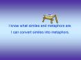 I know what similes and metaphors are' PowerPoint PPT Presentation