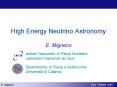 High Energy Neutrino Astronomy PowerPoint PPT Presentation
