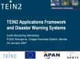 TEIN2 Applications Framework and Disaster Warning Systems PowerPoint PPT Presentation