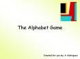 The Alphabet Game PowerPoint PPT Presentation