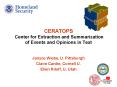 CERATOPS Center for Extraction and Summarization of Events and Opinions in Text PowerPoint PPT Presentation