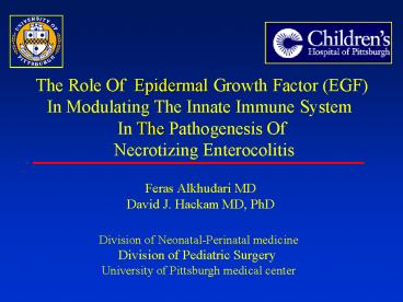 The Role Of Epidermal Growth Factor EGF