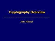 Cryptography Overview