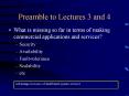 Preamble to Lectures 3 and 4 PowerPoint PPT Presentation