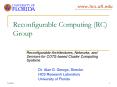 Reconfigurable Computing RC Group PowerPoint PPT Presentation