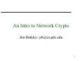 An Intro to Network Crypto PowerPoint PPT Presentation