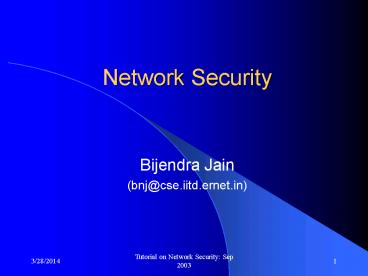 Network Security