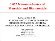 3.052 Nanomechanics of