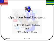 Operation Joint Endeavor