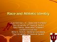 Race%20and%20Athletic%20Identity PowerPoint PPT Presentation