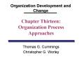 Organization Development and Change PowerPoint PPT Presentation