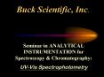 Buck Scientific, Inc. PowerPoint PPT Presentation