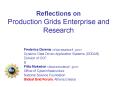 Reflections on Production Grids Enterprise and  Research PowerPoint PPT Presentation
