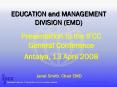 EDUCATION and MANAGEMENT DIVISION EMD PowerPoint PPT Presentation