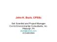 John K' Buck, CPSSc PowerPoint PPT Presentation