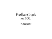 Predicate Logic or FOL