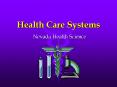 Health Care Systems PowerPoint PPT Presentation