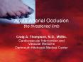 Acute Arterial Occlusion the threatened limb PowerPoint PPT Presentation