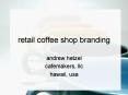 retail coffee shop branding PowerPoint PPT Presentation